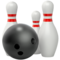 Bowling emoji on Apple